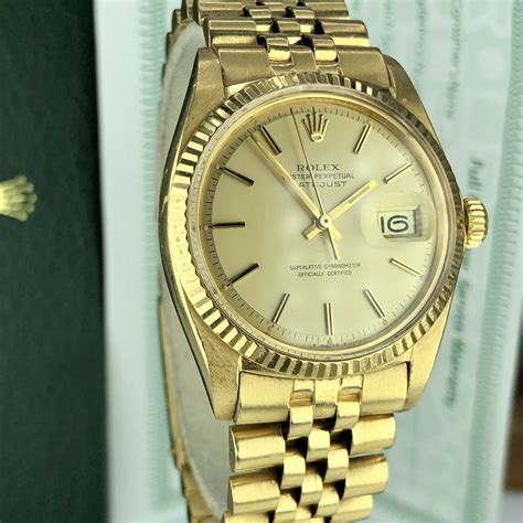 rolex datejust stainless vs stainless and gold|rolex datejust 1601 18k gold.